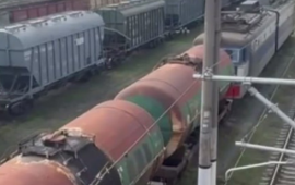 Azərbaycandan Ermənistana 31 vaqon neft məhsulları g&ouml;ndərilir