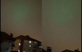 Türkiyə səmasında əsrarəngiz görüntü peyda oldu  VİDEO  FOTO