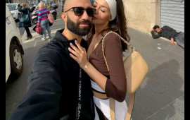 Əlixan Rəcəbovun xanımı ilə romantik anları 