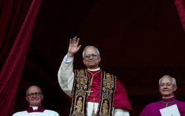 Papa ilk dəfə çıxış edib 