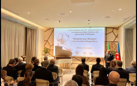 Heydər Əliyev Fondunun təşkilatçılığı ilə Romada Xocalı soyqırımına həsr olunan tədbir keçirilib  FOTO