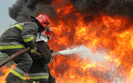 Azərbaycanda məsciddə yanğın oldu