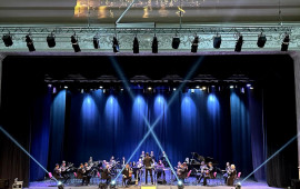 Gəncə Dövlət Filarmoniyasinda Hacı Xanməmmədova həsr olunmuş konsert baş tutub  FOTO