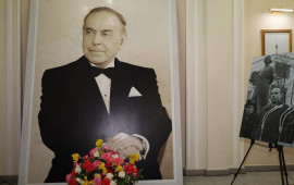 İsmayıllıda Heydər Əliyevin 102ci ildönümünə həsr edilmiş tədbir keçirilib  FOTO