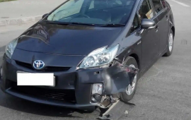 “Prius” yük maşınını AŞIRDI 