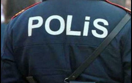 Bakıda polislər