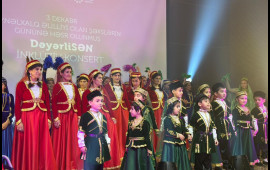 Gəncə Dövlət Filarmoniyasında "DəyərliSƏN"  inkluziv konsert proqramı təşkil olundu  FOTO
