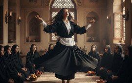 P&uuml;nhan g&uuml;l&uuml;n ətri: sufi dəryasında qadın dərvişlər