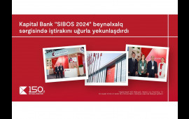 Kapital Bank “SIBOS 2024” beynəlxalq sərgisində iştirakını uğurla yekunlaşdırdı