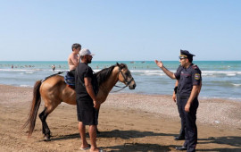 Çimərliklərdə bunlar qadağandır  Polis nəzarətə başladı  FOTO