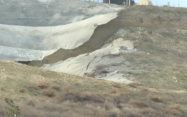 Bakıda torpaq s&uuml;r&uuml;şməsi baş verib  VİDEO