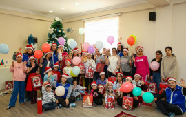 Leyla Əliyevanın təşəbb&uuml;s&uuml; ilə uşaq sığınacaqlarında Yeni il şənliyi təşkil olunub 