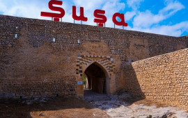 Şuşada inşa ediləcək dördüncü yaşayış kompleksinin təməli qoyulub