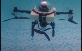 Uça və üzə bilən dron prototipi hazırlandı  VİDEO