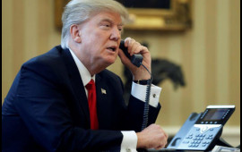 Tramp Putinə zəng etmək üçün Avropa liderləri ilə görüşü dayandırıb