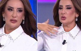 Tanınmış aparıcı canlı yayımda huşunu itirdi  VİDEO