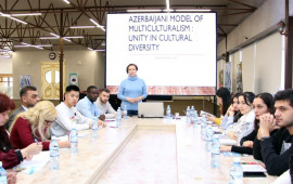 XIII Beynəlxalq Multikulturalizm Qış Məktəbi regionda davam edir  FOTO