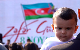 Cəbrayıl şəhərində Zəfər Günü qeyd olunub  FOTOlar