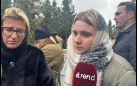 Atam u&ccedil;uşu bitirib Yeni İli bizimlə qeyd etmək istəyirdi  İqor Kşnyakinin qızı