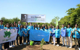 Leyla Əliyeva Ulu Öndərin 100 illiyinə həsr edilən ekoloji aksiyalarda iştirak edib  FOTO