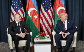Davosda İlham Əliyev ilə Donald Tramp arasında g&ouml;r&uuml;ş ke&ccedil;irilib
