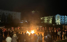 Xankəndi, Xocalı və Ağdərədə bayram tonqalları qalandı  FOTO