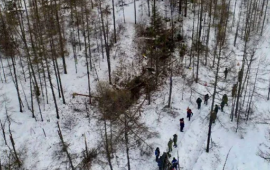 Rusiyada yoxa &ccedil;ıxan helikopter tapıldı  &Ouml;lənlər var