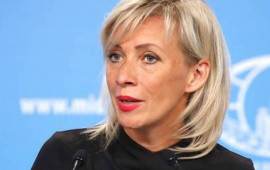 Zaxarova Departamentin bu qərarını lağa qoydu
