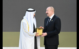 &ldquo;Zayed&rdquo; m&uuml;kafatı ilə Azərbaycan Cənubi Qafqazda s&uuml;lh modelini təsdiqlədi