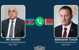 Əli Əsədov belaruslu həmkarını İranın Nax&ccedil;ıvana dron h&uuml;cumu barədə məlumatlandırıb