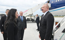 İlham Əliyev Albaniyaya işgüzar səfərə gedib 
