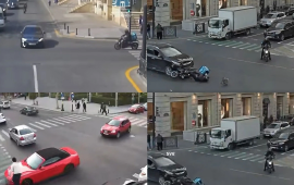 Azərbaycanda mopedlərin iştirakı ilə baş verən ağır qəzaların ANBAAN GÖRÜNTÜLƏRİ