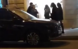 "Tarqovı"da mağaza yanır