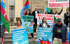 "Ermənistan terrorçularını dayandırın!" 