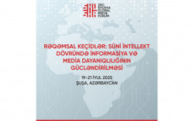 Bu gün 3cü Şuşa Qlobal Media Forumu işə başlayır