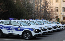 Polis orqanlarına yeni avtomobillər verildi  FOTO