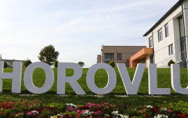 Cəbrayıl rayonunun Horovlu kəndinə &ccedil;atan ailələrə evlərinin a&ccedil;arları təqdim olunub 