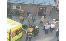 Rusiyada kafeyə qumbara atılıb, ölən və yaralılar var