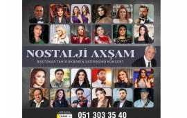 Nostalji axşam" möhtəşəm qala konsert Bakıda