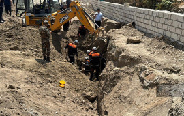 Sumqayıtda 20 yaşlı fəhlə dağıntılar altında qaldı 