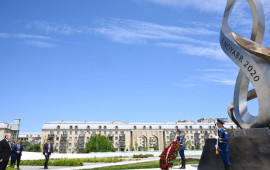 Misir Senatının sədri Zəfər parkını ziyarət edib  FOTO