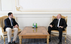 İlham Əliyev Cared Koheni qəbul edib  FOTO