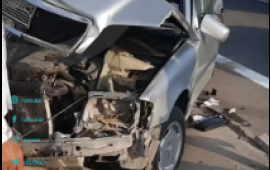 Yuxulu sürücü qəzaya səbəb oldu  Xəsarət alan var