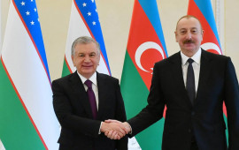 İlham Əliyev Şavkat Mirziyoyevə zəng edib