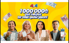 “4+4” lotereyasında cekpot 1 000 000 manatı keçdi