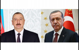 Ərdoğan Prezident İlham Əliyevə zəng edib