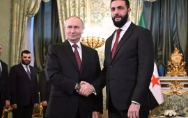 Putinlə Əhməd əlŞaraa görüşdü  VİDEO