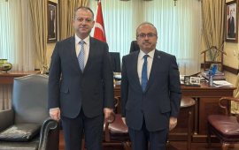 Türkiyəli generalmayor Azərbaycanda səfərdədir