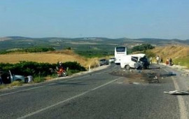 Türkiyədə dəhşətli qəza: 6 ölü, 30dan çox yaralı