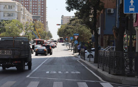 Bakının mərkəzi prospektində avtobus zolağı LƏĞV OLUNUR? 